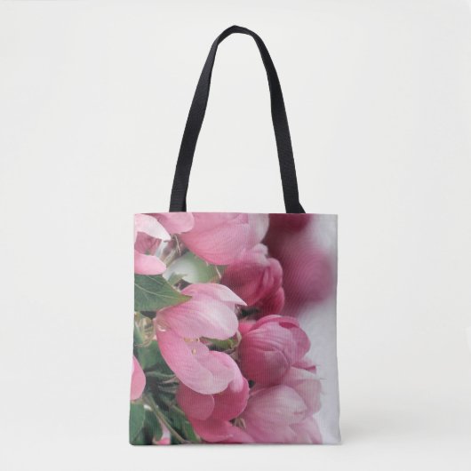Rosa Kirschblüten - Tasche (Vorderseite)