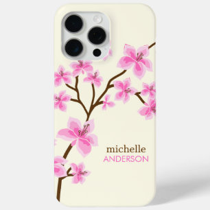Rosa Kirschblütenbaum iPhone 15 Pro Max Hülle