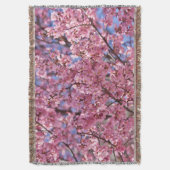 Rosa Kirschblütenhimmel Decke (Vorderseite Vertikal)