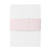 Rosa Kirschblütenzweig Einladungsbanderole (Rückseitenbeispiel)