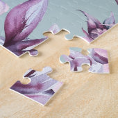 Rosa Kirsche Blume: Aquarellfärbung Puzzle (Seite)