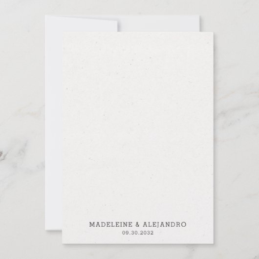 Rosa Kirsche Blüten Romantische Hochzeit Einladung (Rückseite)