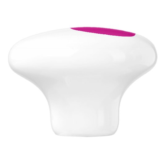 Rosa Kirsche, rosa Kirschen, süße Kirsche, Obst Keramikknauf (Seitenansicht)