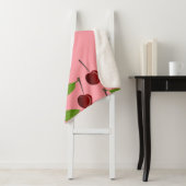 Rosa Kirschen Sherpadecke (Beispiel)
