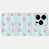 Rosa Kirschen Sommer Case-Mate iPhone Hülle (Rückseite (Horizontal))