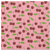 Rosa Kirschen Stoff (Muster)