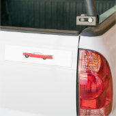 Rosa Klassikwagen Autoaufkleber (Auf Lkw)