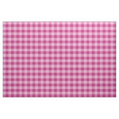 Rosa klassischer Gingham-Karo-Pima-Baumwollstoff Stoff (Fat Quarter (45,7 x 55,9 cm))