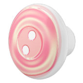 Rosa klassischer nähender Knopf-Keramikgriff Keramikknauf (Rechts)