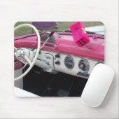 Rosa klassisches Vintages Auto Mousepad (Mit Mouse)