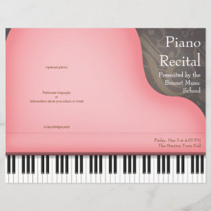 Rosa Klavier Klavier geklappt Piano oder Gesang-Er