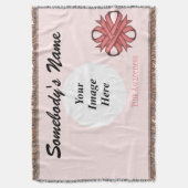 Rosa Kleber-Multifunktionsvorlage von Kenneth Yonc Decke (Vorderseite Vertikal)