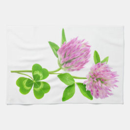 Rosa Klee Geschirrtuch