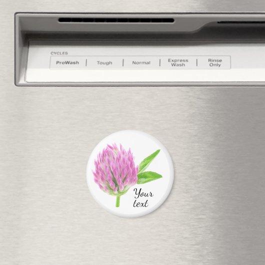 Rosa Klee Magnet (In Situ (Geschirrspüler))