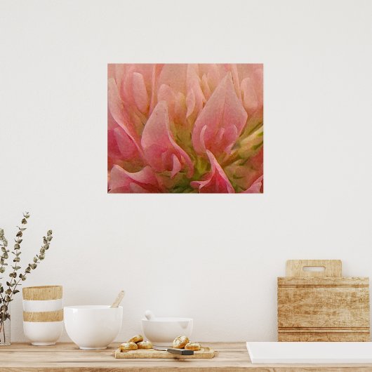 Rosa Klee Poster (Küche)