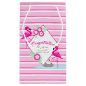 Rosa Kleine Geschenktüte (Rückseite)