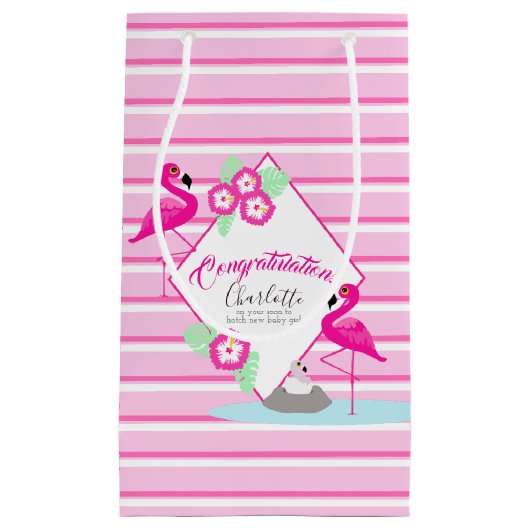 Rosa Kleine Geschenktüte (Vorderseite)