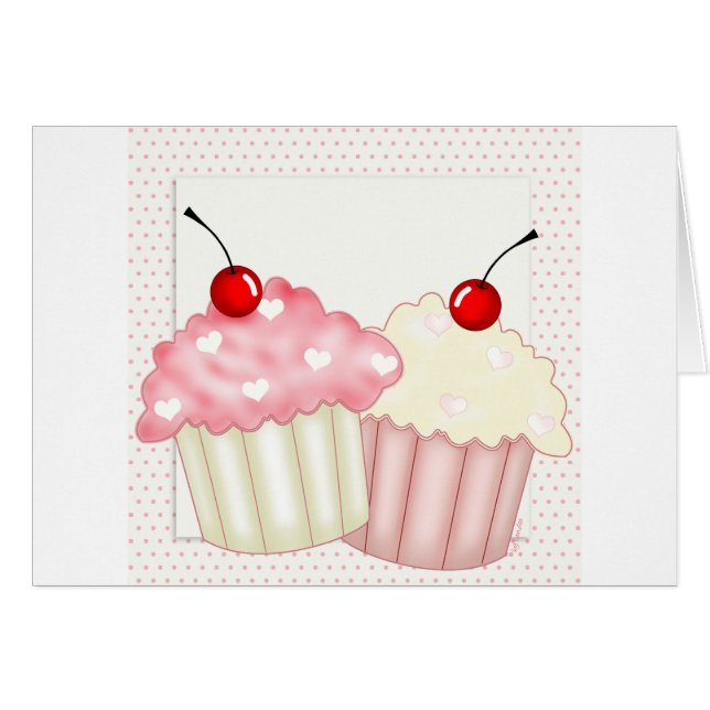 Rosa kleine Kuchen (Vorderseite (Horizontal))