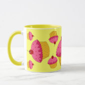Rosa kleine Kuchen Tasse (Links)