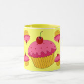 Rosa kleine Kuchen Tasse (Zentrum)