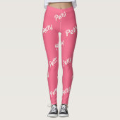 Rosa kleine Leggings (Vorderseite)