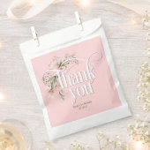 Rosa kleine Miss Onederful Baby Mädchen 1. Geburts Geschenktütchen (Ausgeschnitten)