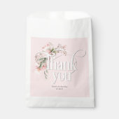 Rosa kleine Miss Onederful Baby Mädchen 1. Geburts Geschenktütchen (Vorderseite)