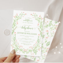Rosa kleine Wildblume Borgo Girl Dusche