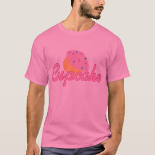 Rosa kleiner Kuchen T-Shirt