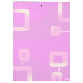 rosa klemmbrett (Rückseite)