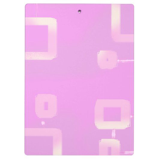 rosa klemmbrett (Rückseite)