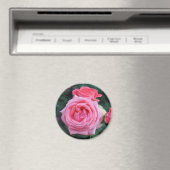 Rosa Knospen Magnet (In Situ (Geschirrspüler))