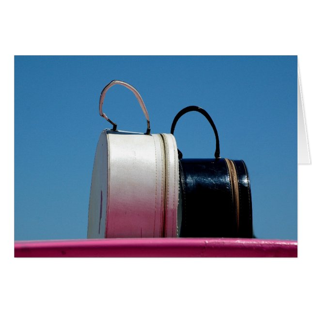 rosa Koffer (Vorderseite (Horizontal))