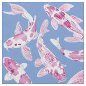 Rosa Koi Stoff (Nahaufnahme)