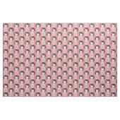 Rosa Kokeshi Puppe Stoff (Fat Quarter (45,7 x 55,9 cm))