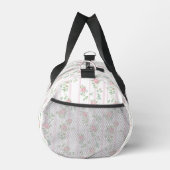 Rosa Kokette Blumenmuster Duffle Bag (Rechts)