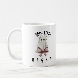 Rosa Kokette Halloween-Geist-Kaffeetasse Kaffeetasse