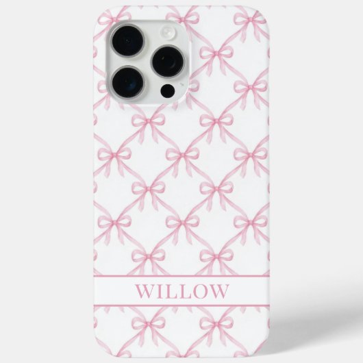 Rosa Koketten Wasserfarbenbögen Case-Mate iPhone Hülle (Rückseite)