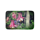 Rosa Kolumne Blume Nah Badematte (Vorderseite)