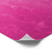 Rosa Kompassrose Poster (Ecke)