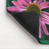 Rosa Kone Blume - Mousepad (Ecke)