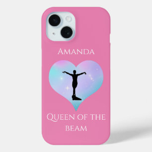 Rosa Königin der Bamgymnastik Personalisiert Case-Mate iPhone Hülle