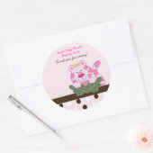 Rosa Königin des Dschungels Custom Gevor Sticker (Umschlag)