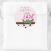 Rosa Königin des Dschungels Custom Gevor Sticker (Tasche)