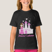 Rosa Königliche Prinzessin Burg Wilhelm Tell T-Shirt (Vorderseite)