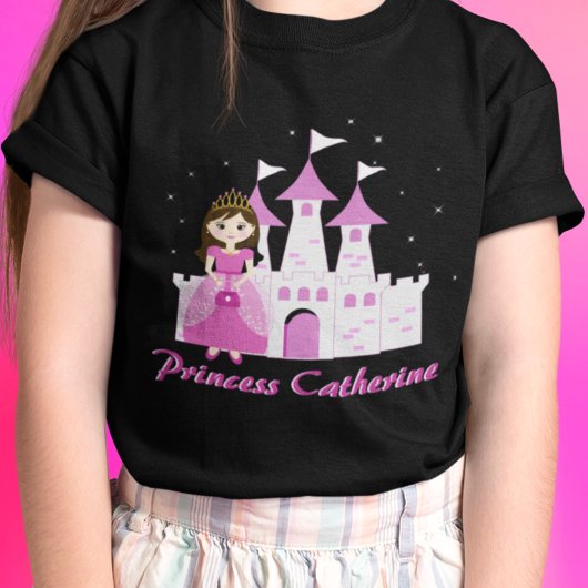 Rosa Königliche Prinzessin Burg Wilhelm Tell T-Shirt