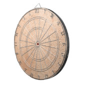 Rosa konkreter Druck Dartscheibe (Vorderseite rechts)