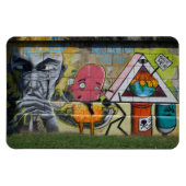 rosa Kopf Magnet (Horizontal)