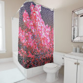 Rosa Korallen Duschvorhang (Beispiel)