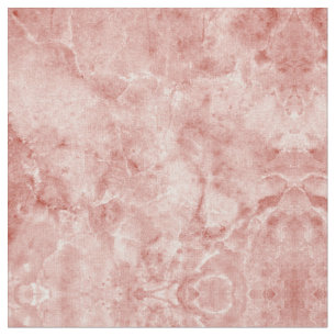 Rosa Korallen Weißer Marmor Stoff